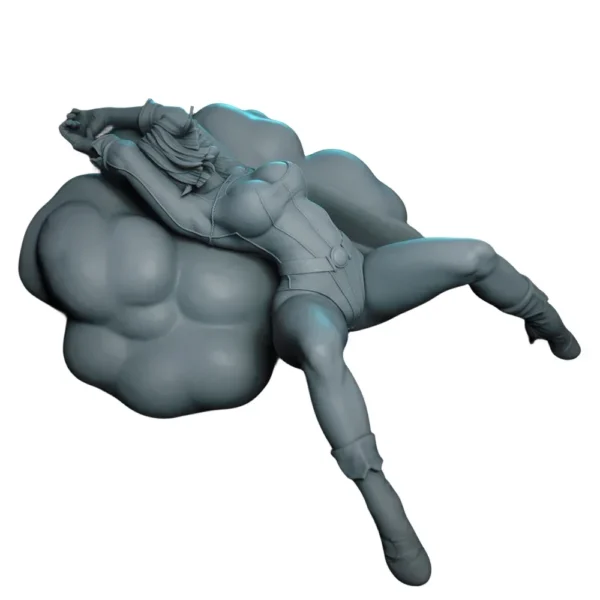 Kara Resin Model Kit 1:24 Miniature Figure Unpainted Plastic Model Kit A430 - Image 4