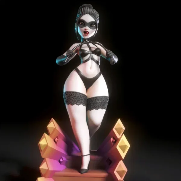 Unpainted Auntie Figure 1/24 Miniature Resin Model Kit with Exquisite Details A127 - Image 2