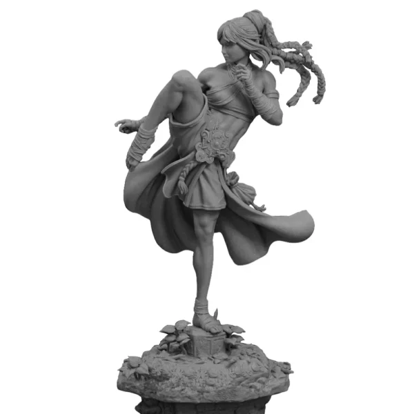 Jingwei Figure 1:16 Miniature Figure Resin Model Kit Unpainted Plastic Model Kit a2444 - Image 2