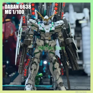 DABAN 6638 MG 1/100 RX-0 Full Armor Unicorn Assembly Model Kit Action Figures Robot Figurine Plastic Model Kits Customized Toys
