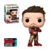 FUNKO Avengers 4 Endgame Tony Stark Iron Man #529 & QUAKE Action Toy Figure Collectible Model Toys for Children Xmas Gift