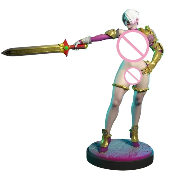Ivy Valentine Figure 1:24 Miniature Figure Resin Model Kit Unpainted Plastic Model Kit A513 - Image 5