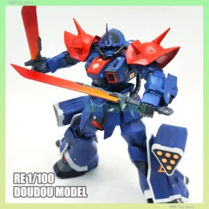 In Stock DOUDOU MODEL RE 1/100 Model Kit Efreet MS-08TX[EXAM] Assembly Action Figures Plastic Model Customized Kid Toy Gifts