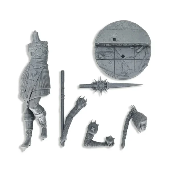 Shadowheart Miniature Figure 1:24 Resin Model Kit Unpainted Plastic Model Kit A168 - Image 4