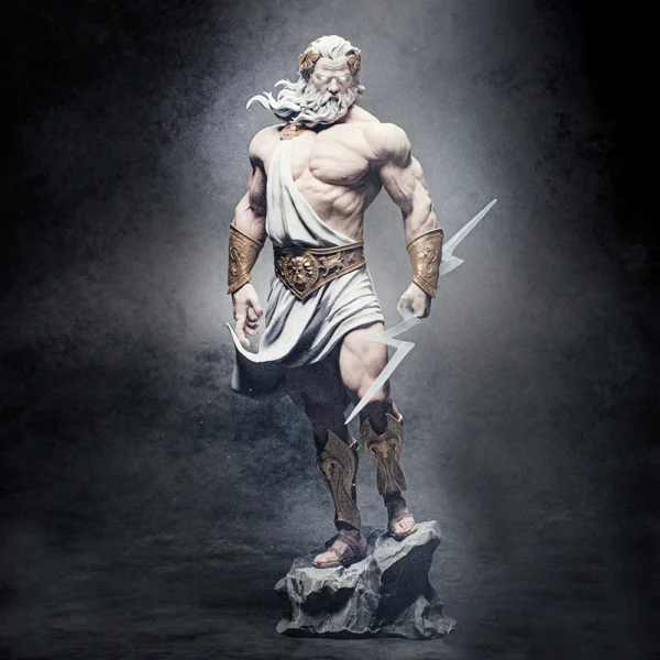 Jia ling bao Zeus 1:16 Miniature Resin Plastic Model Kit Unpainted Resin Model Kit A2145
