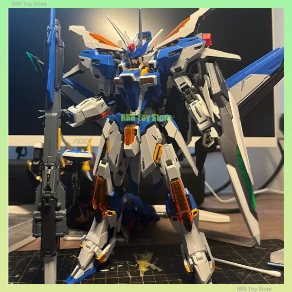 Infinite Dimension MG 1/100 GENESIS Model Kit Assembly Action Figures Collection Robot Figurine Plastic Model Doll Toys Gifts