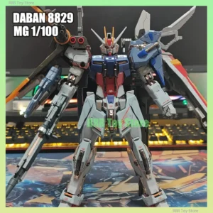 In Stock Daban 8829 MG 1/100 Assembly Model Kit Strike Special Coating MB Style Launcher Sword Striker Plastic Model Kits Toy