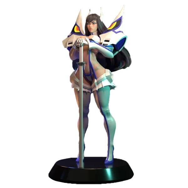 Satsuki Kiryu 1:24 Resin Plastic Model Kit Unpainted Resin Model Kit A320 - Image 4
