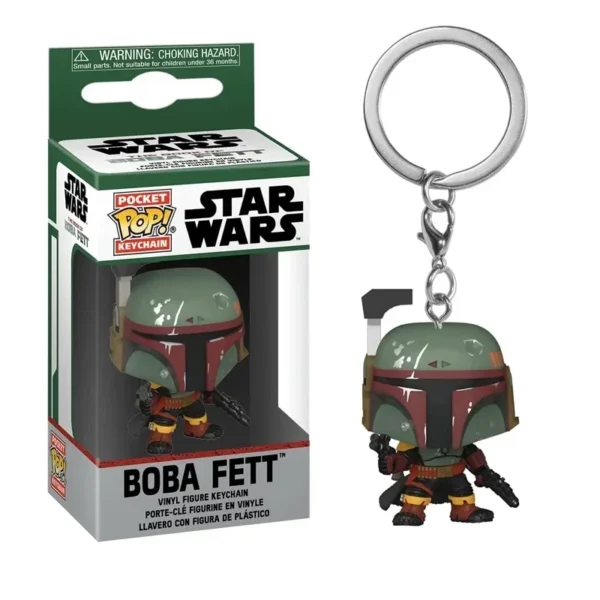 FUNKO POP Star Wars Hera Syndulla AHSOKA BO-KATAN Leiya IG-11 Chubacca R2-D2 Darth Vader Stromtrooper Pocket Pop Keychain Toys - Image 4