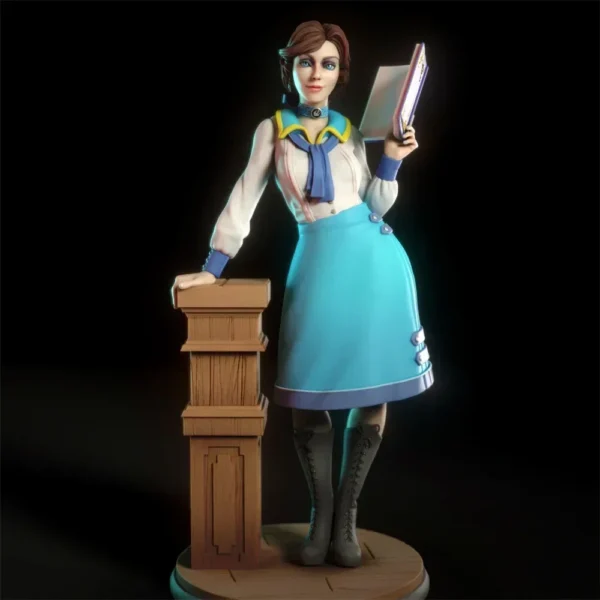 Teacher Elizabeth 1/24 Resin Model Kit Unpainted Resin Figure Model Vrouwelijke A275 - Image 3