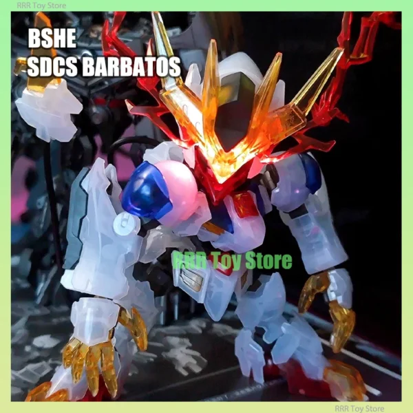 In Stock BSHE SDCS Barbatos Lupus Rex Clear Color Assembly Model Kit Action Figures Robot Figurine Plastic Model Doll Toys Gifts