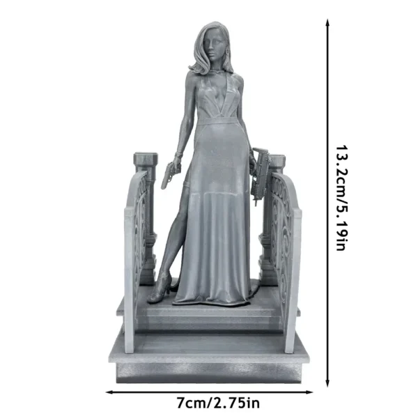 Bond Girl Resin Figure Miniature 1:16 Resin Model Kit Unpainted Plastic Model Kit A410 - Image 2
