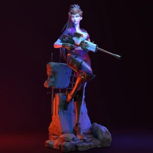 Widowmaker 1:24 Miniature Figure Resin Model Kit Unpainted Plastic Model Kit A520