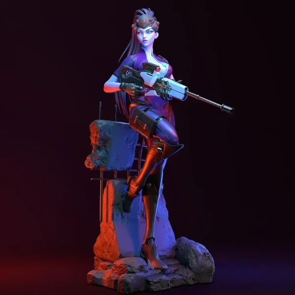 Widowmaker 1:24 Miniature Figure Resin Model Kit Unpainted Plastic Model Kit A520