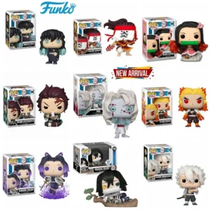 Funko Pop Demon Slayer Shinobu 1314# OBANAI 1395# RUI 1307# Nezuko 1264# SANEMI 1253 Tanjiro 1304 KYOJURO 1308 Muichiro 1193 Toy