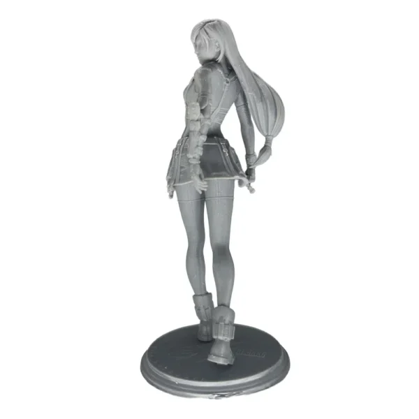 Tifa Anime Figure Miniature Statue 1:24 Resin Model Kit, Unpainted Plastic, A433 - Image 4