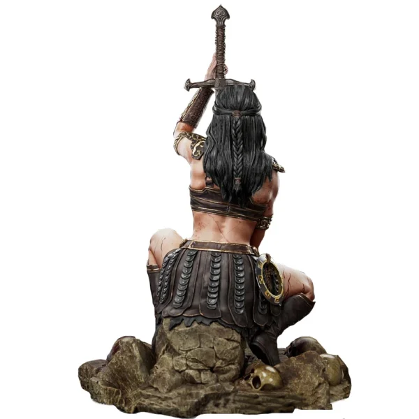 1:16 Xena Warrior Princess Resin Model Kit | Unpainted DIY Collectible Figure | Anime Craft Gift for Adults (A786) - Image 4