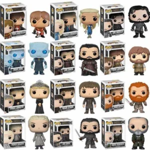 FUNKO POP Game of JON SNOW 49# the MountainThrones 54# DAENERYS 03# OLENINA 64# Tyrion Renly Lord Figure Collection Model Toys