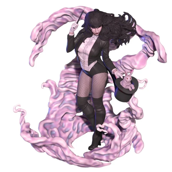 Zatana Figure 1:24 Miniature Resin Model Kit Unpainted Plastic Model Kit A679 - Image 3