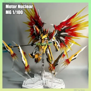 Motor Nuclear MG 1/100 Assembly Model Kit MNP-XH01 BAIQI Collection Action Figures Alloy Skeleton Robot Plastic Model Toy Gifts