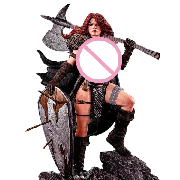Red Sonja Figure 1:16 Miniature Resin Model Kit Unpainted Plastic Model Kit A630 - Image 2