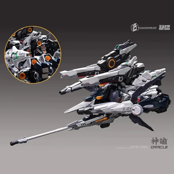 In Stock ZAOWORKSHOP MG 1/100 Oracle Model Kit Assembly Action Figure Robot Plastic Model Alloy Skeleton Toy Customized Gifts - Image 4