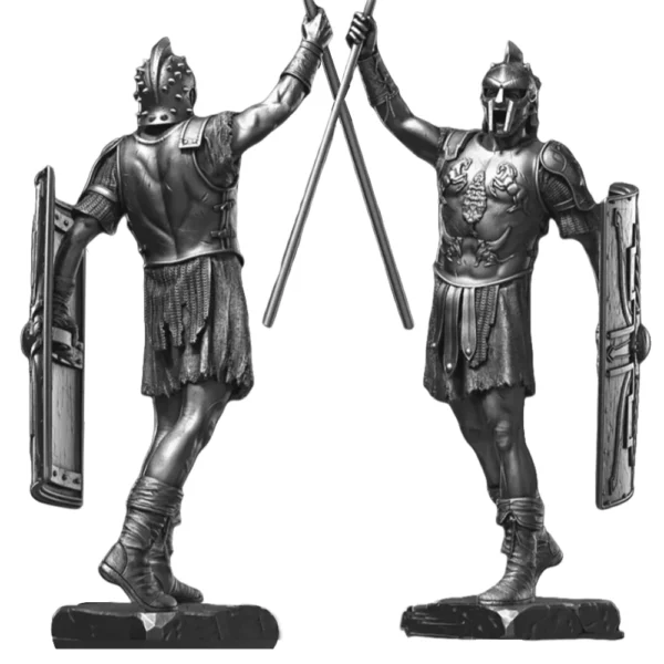 Brave Gladiator Figure 1:16 Miniature Resin Model Kit Unpainted Plastic Model Kit A722 - Image 5