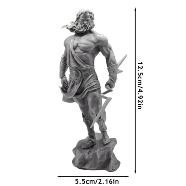 Jia ling bao Zeus 1:16 Miniature Resin Plastic Model Kit Unpainted Resin Model Kit A2145 - Image 6