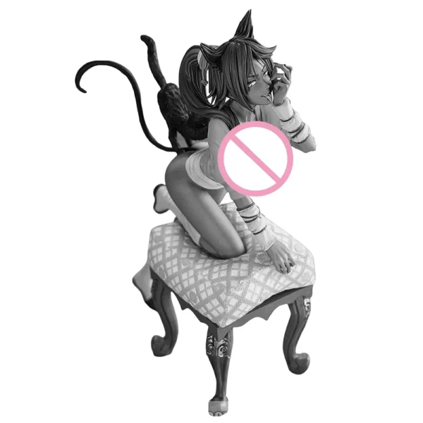 Anime Yoruichi Figure 1:18 Miniature Resin Model Kit Unpainted Plastic Model Kit A750 - Image 3