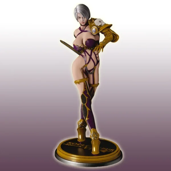 Ivy Valentine Figure 1:18 Miniature Figure Resin Model Kit Unpainted Plastic Model Kit A560