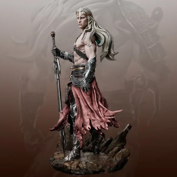 Elric Resin Figure Miniature 1:18 Resin Model Kit Unpainted Plastic Model Kit A412