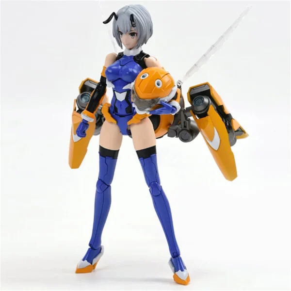 NUKE MATRIX Bee Assembly Model Kit B.E.E. Glaze Early Elite Form Mobile Suit Girl Cute Kawaii Action Figures Doll Figurine Gifts - Image 2
