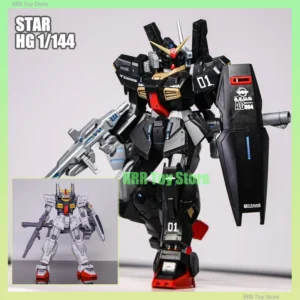 In Stock STAR HG 1/144 Assembly Model Kit RX-178 MK2 A.E.U.G TITANS Collection Action Figures Robot Plastic Model Toys Gifts