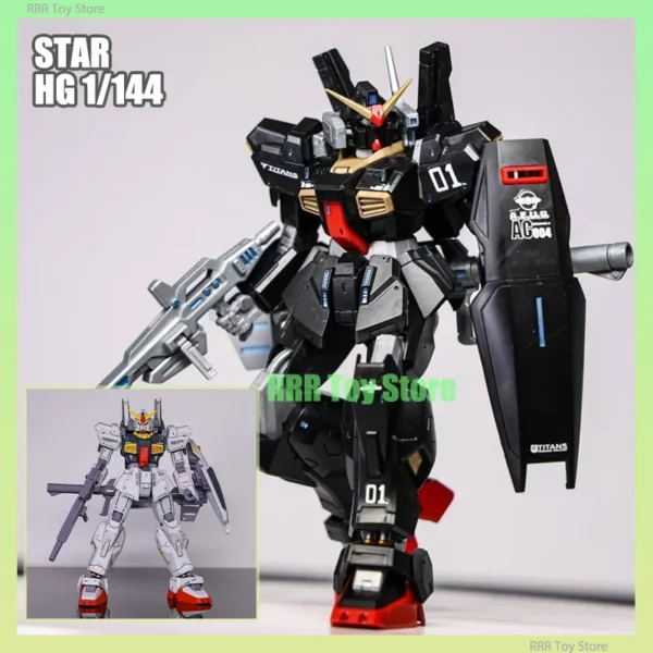 In Stock STAR HG 1/144 Assembly Model Kit RX-178 MK2 A.E.U.G TITANS Collection Action Figures Robot Plastic Model Toys Gifts