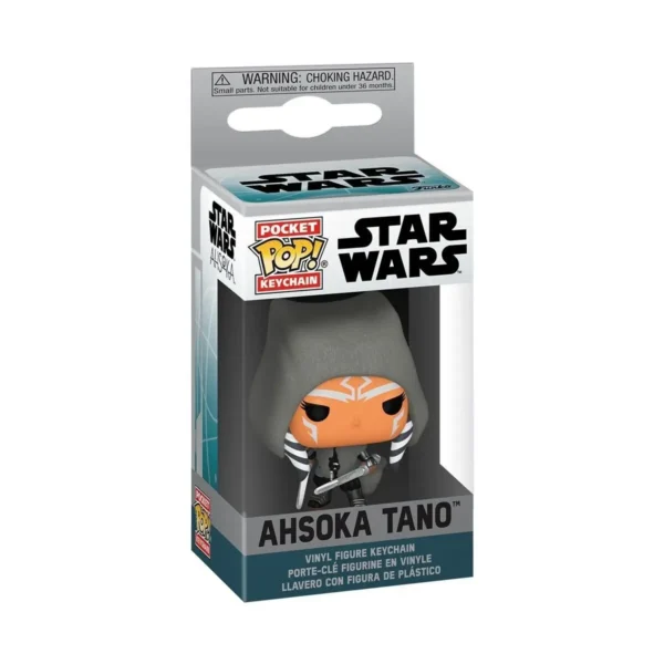 FUNKO POP Star Wars Hera Syndulla AHSOKA BO-KATAN Leiya IG-11 Chubacca R2-D2 Darth Vader Stromtrooper Pocket Pop Keychain Toys - Image 6