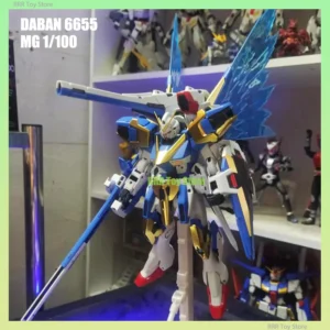 Daban 6655 MG 1/100 Assembly Model Kit V2 AB Action Figures Collection Robot Figurine Plastic Model Statue Anime Doll Toy Gifts