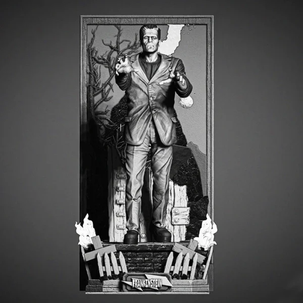 Monster Frank Figure 1:16 Miniature Resin Model Kit Unpainted Plastic Model Kit A720