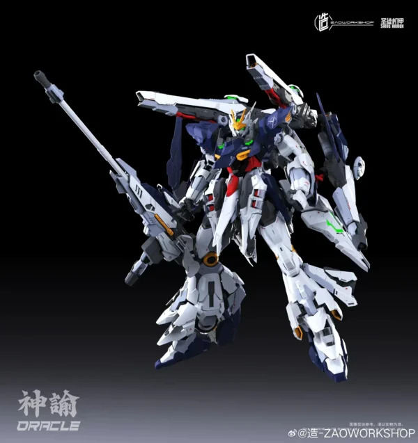 ZAOWORKSHOP MG 1/100 Oracle Model Kit Collection Assembly Action Figure Robot Plastic Model Hobby Alloy Skeleton Toy Kids Gifts - Image 2