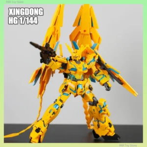 XINGDONG HG 1/144 Assembly Model Kit RX-0 Unicorn 03 Phenex NT Ver Destroy Mode Action Figures Plastic Model Kit Customized Toy