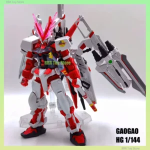 GAOGAO HG 1/144 58A Astray Red Dragon MBF-P02 Model Kit Collection Assembly Action Figure Robot Figurine Plastic Model Toys