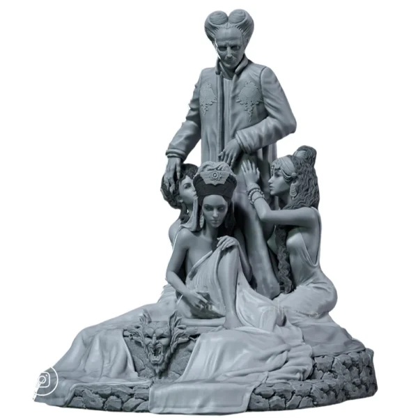 Count Anime Figure 1:18 Miniature Resin Model Kit Unpainted Plastic Model Kit A756 - Image 3