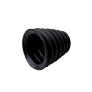 Black white electric drill dust cover