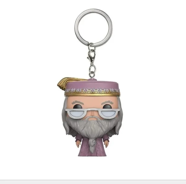 Funko POP Keychain Toy Harried Hermione Potters Series Ginny Ron Hedwig Snape Fawkes Dementor Luna Pocket Pop Key Ring Chain Toy - Image 5