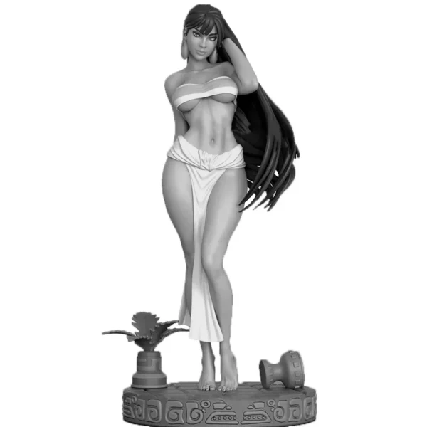 Chel 1:24 Miniature Resin Plastic Model Kit Unpainted Resin Model Kit A1967 - Image 2
