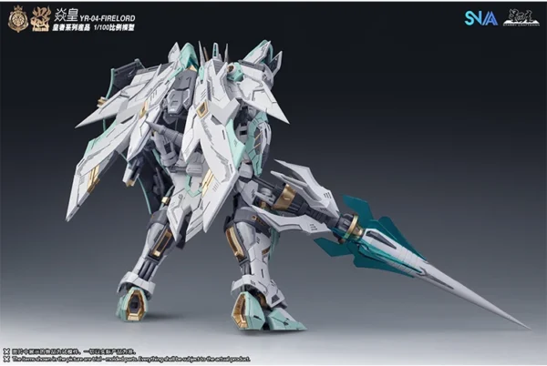 In Stock Original SNAA MG 1/100 Firelord YR-04 Particle Awakening Assembly Model Kit Action Figures Plastic Model Toy Customized - Image 3