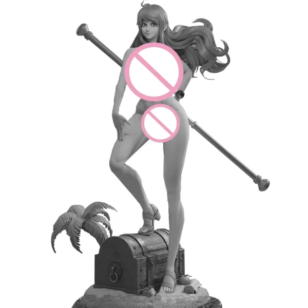 Anime Figure 1:18 Miniature Figure Resin Model Kit Unpainted Plastic Model Kit A799 - Image 3