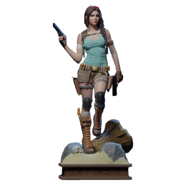 Lara Miniature Figure 1:24 Resin Model Kit Unpainted Plastic Model Kit Anime Figure A581 - Image 2