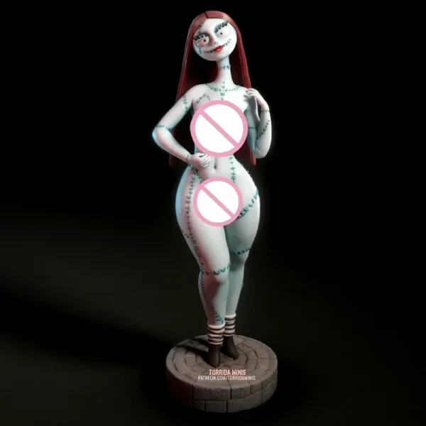 Sally 75mm Resin Figure Model Kit 1:24 Scale Models Unpainted Kits Diy Toys Hobbies Plastic Model A299