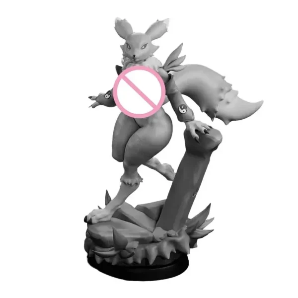 Yellow Fox Figure 1:18 Miniature Resin Model Kit Unpainted Plastic Model Kit A670 - Image 3