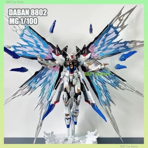 Daban 8802 MG 1/100 Assembly Model Kit Strike Freedom MB Ver Wing Of Light Action Figures Robot Figurine Plastic Model Toy Gifts